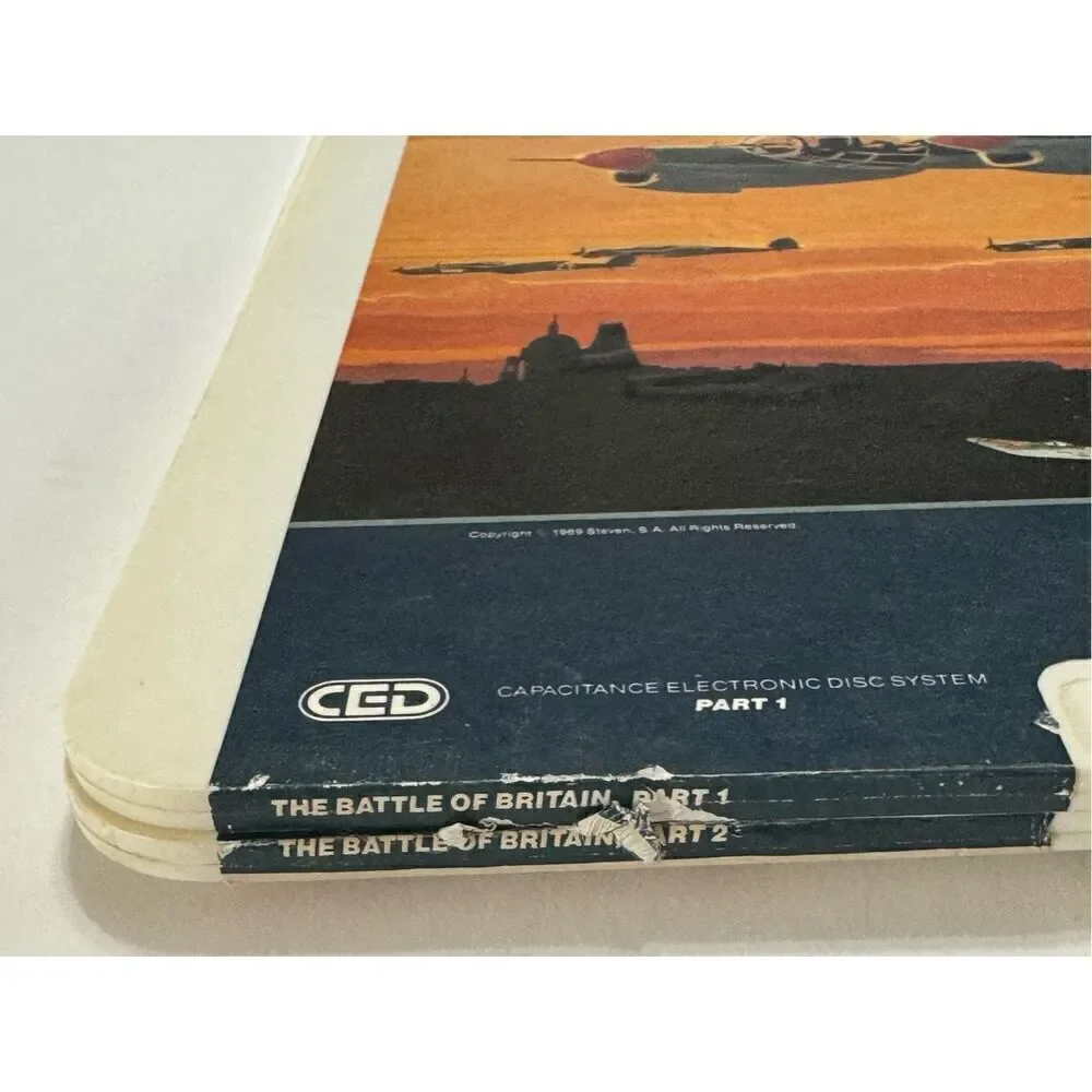 1969 Battle of Britain - 2 CED CBS Fox Videodisc Movie Part I & II ( 1 & 2 )